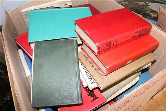 4 boxes of mixed books